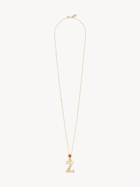 Chloé ALPHABET NECKLACE WITH PENDANT Z