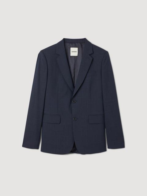 Sandro WOOL SUIT JACKET