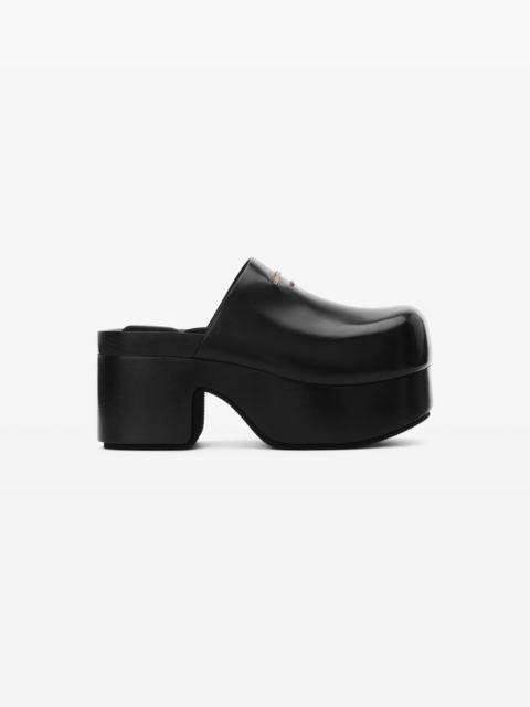 Alexander Wang ZOE CLOG IN LEATHER