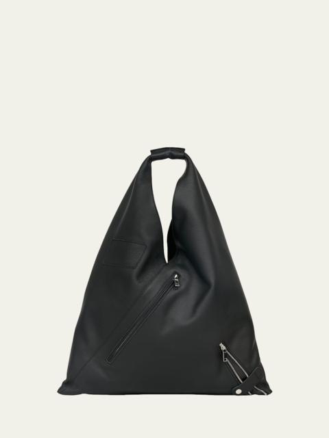 MM6 Maison Margiela Classic Japanese Biker Leather Shoulder Bag