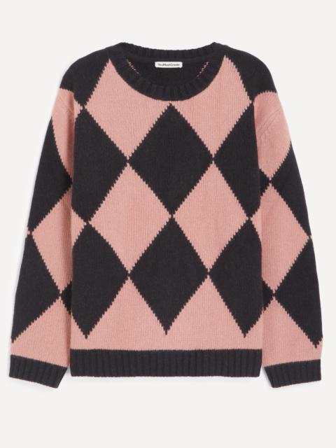 YMC Flint Diamond Knitted Jumper