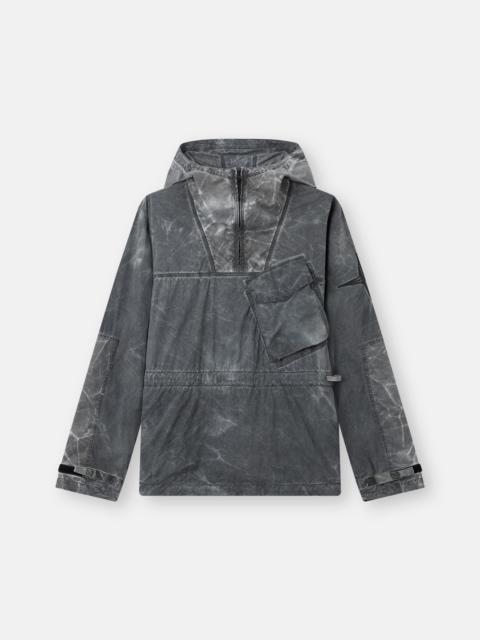 Stone Island Q100035 UNEVEN PIGMENT DYED NYLON SMERIGLIATO + NYLON CANVAS