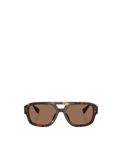 Dolce & Gabbana geometric-frame sunglasses