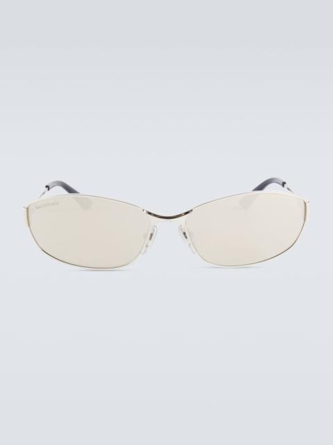 BALENCIAGA Mercury oval sunglasses
