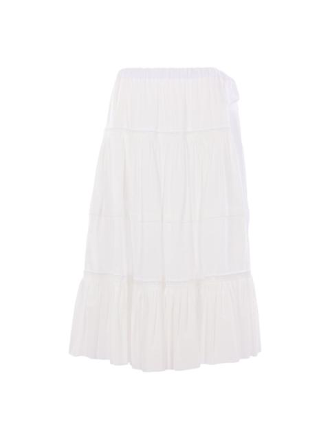 TAO Comme Des Garçons poplin skirt