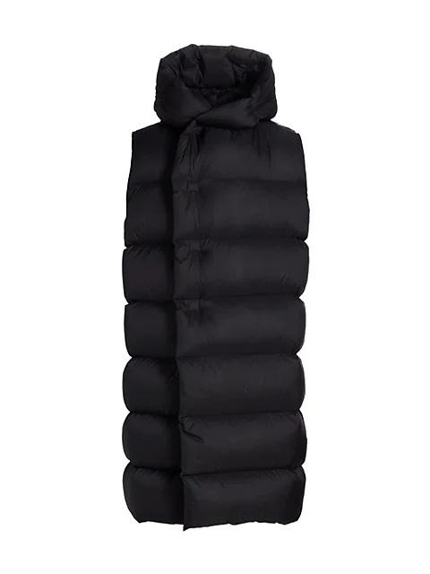 Rick Owens hooded puffer gilet