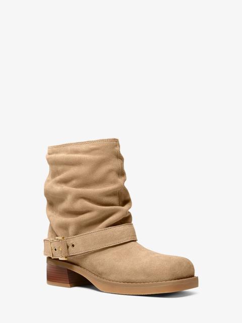 MICHAEL KORS Colby Suede Ankle Boot