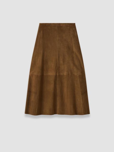 JOSEPH Helius Light Suede Skirt