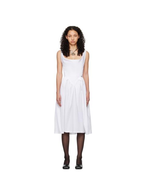 Vivienne Westwood White Sunday Midi Dress