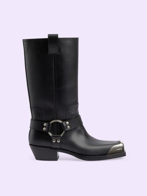 GUCCI Men's boot with harness