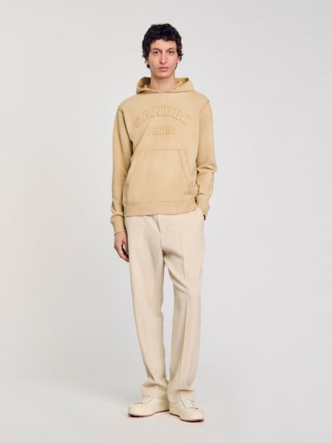 Sandro PATCH SWEATSHIRT