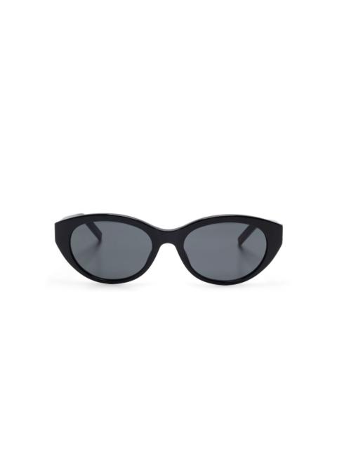 SAINT LAURENT oval-frame sunglasses