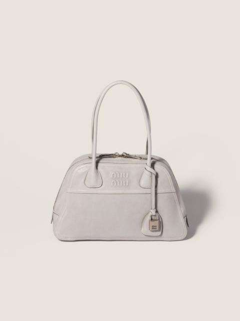 Miu Miu Vivant nappa leather bag