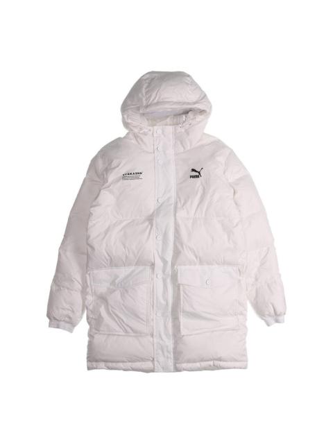 PUMA x Tyakasha Down Parka 'White Black' 595561-02