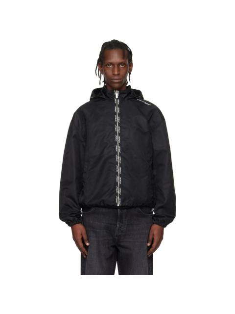 Off-White Black Bookish Nylon Windbreaker Jacket