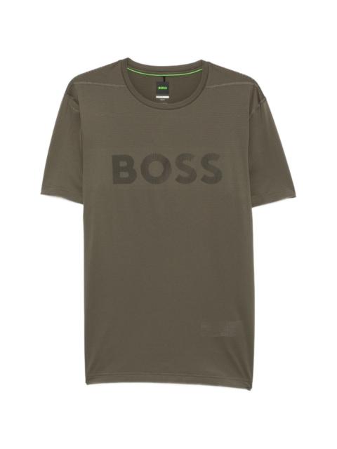 BOSS logo-print T-shirt