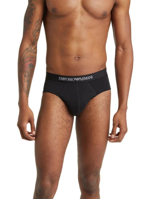 EMPORIO ARMANI 3-Pack Cotton Briefs