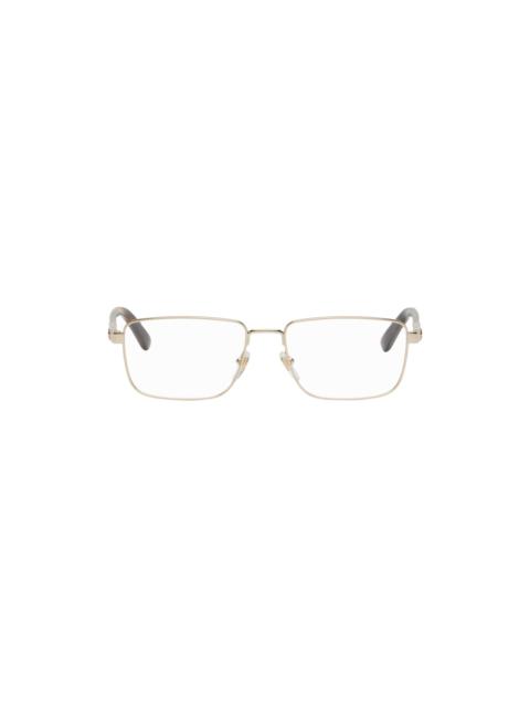 Gold Rectangular Glasses