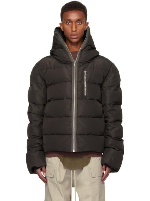 Rick Owens Gray Porterville Sealed Down Jacket