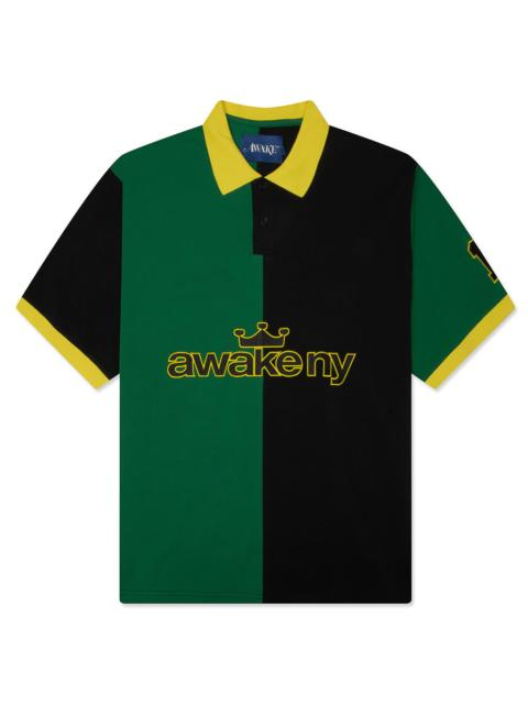 AWAKE NY CROWN POLO - GREEN