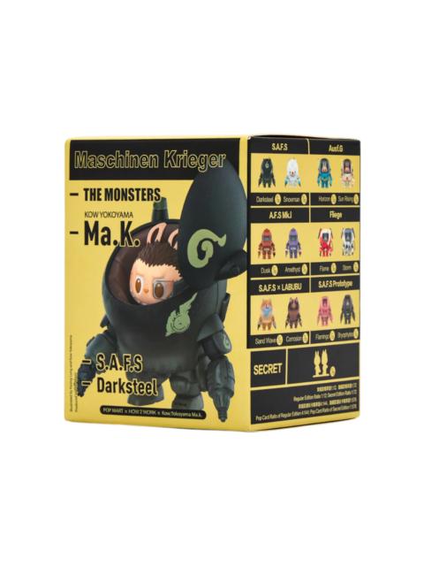 POP MART Pop Mart Labubu The Monsters x Kow Yokoyama MA.K.Series Single Darksteel Figure
