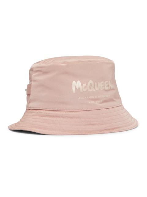 Alexander McQueen Graffiti bucket hat