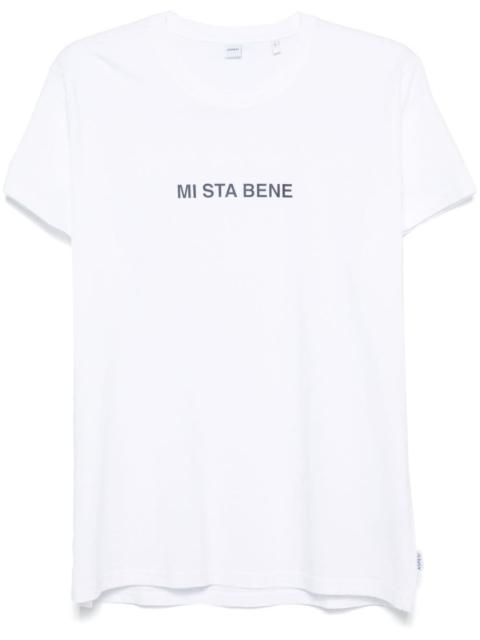 Aspesi slogan-print T-shirt