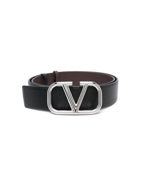 Valentino VLogo Signature pebbled belt
