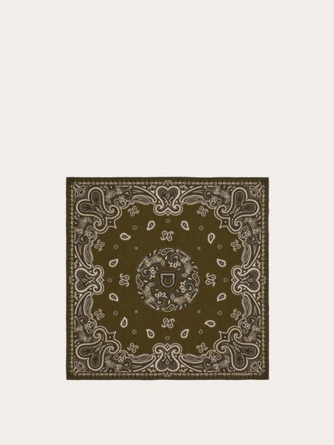 FERRAGAMO Arabesque print bandana
