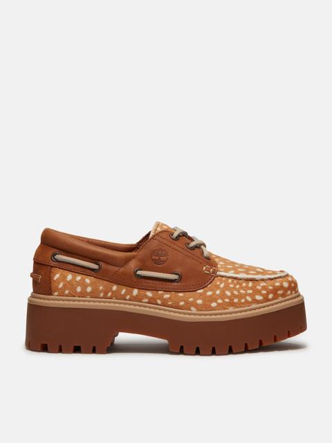 Timberland Women's Stone Street Platform Boat Shoe