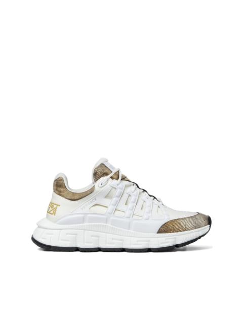 VERSACE logo lace-up sneakers
