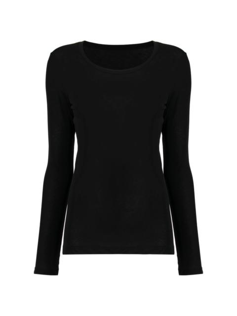 Yohji Yamamoto long-sleeve cotton T-shirt