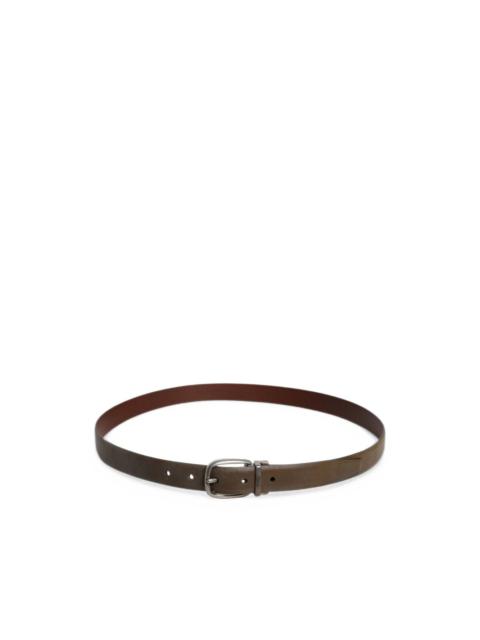 Dolce & Gabbana leather buckle belt