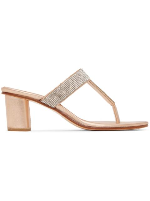 MARYAM NASSIR ZADEH Tan Esma Heeled Sandals