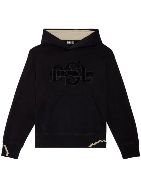 Diesel long-sleeve hoodie