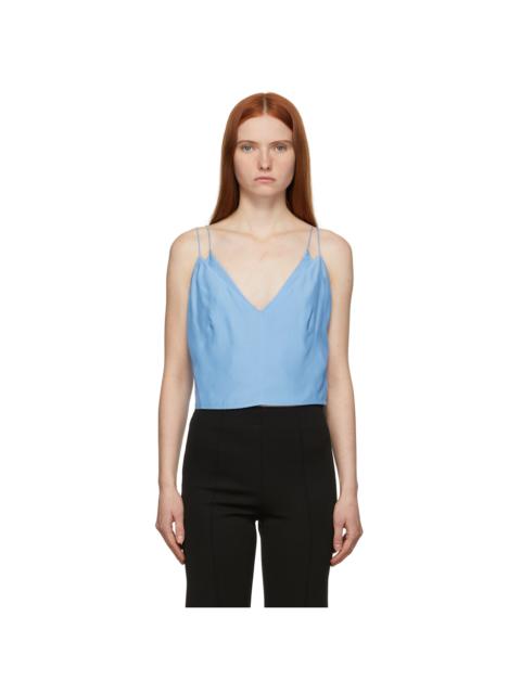 GAUGE81 Blue Silk Kariya Top