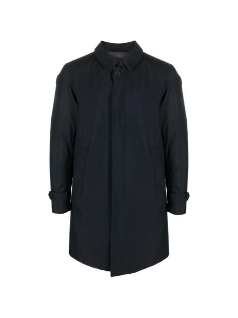 classic-collar waterproof coat