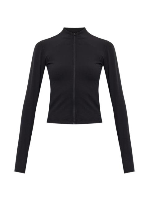 Nike zip-up slim-fit sweater