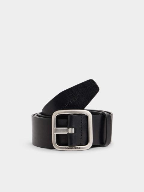 DSQUARED2 BASIC BUCKLE BELT