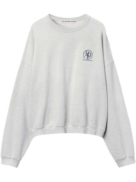 Alexander Wang logo sweatshirt