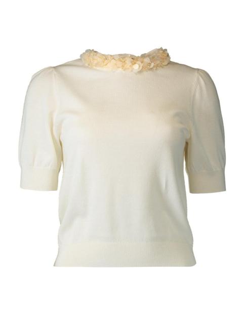 ULLA JOHNSON Jude Embellished Top