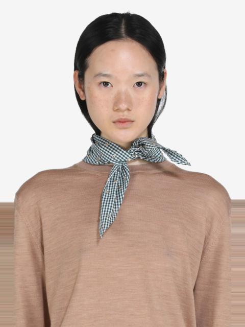 N°21 CRYSTAL-EMBELLISHED COTTON SCARF
