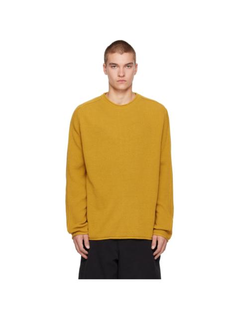 CASEY/CASEY Yellow Inside Out Seam Sweater