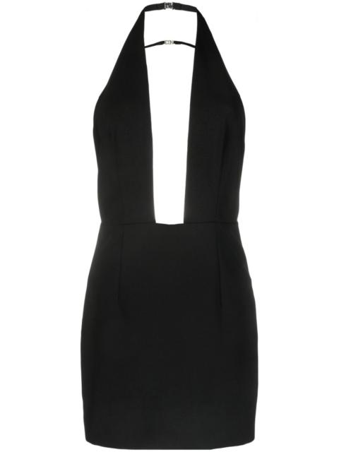 DSQUARED2 halterneck open-back minidress