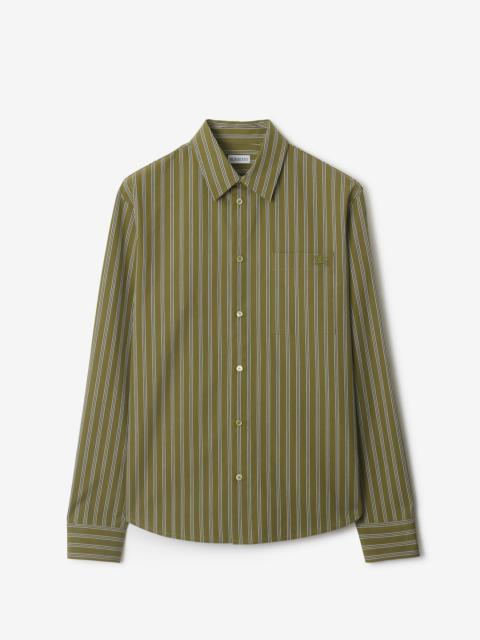 Regular Fit Striped Cotton Shirt