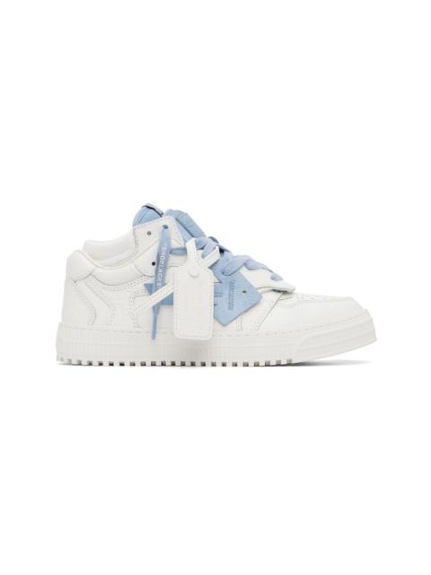 Off-White White & Blue 3.0 Floating Arrow Sneakers