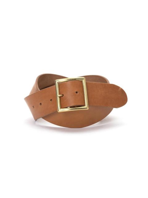 visvim PLAIN BELT 40MM LT.BROWN