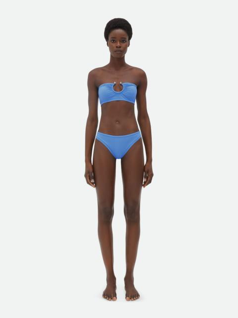 Bottega Veneta Stretch Nylon Bikini With Knot Ring