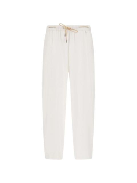 Herno drawstring-detail trousers