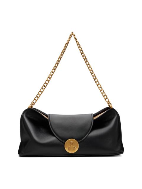VERSACE Black Vivian Nappa Clutch
